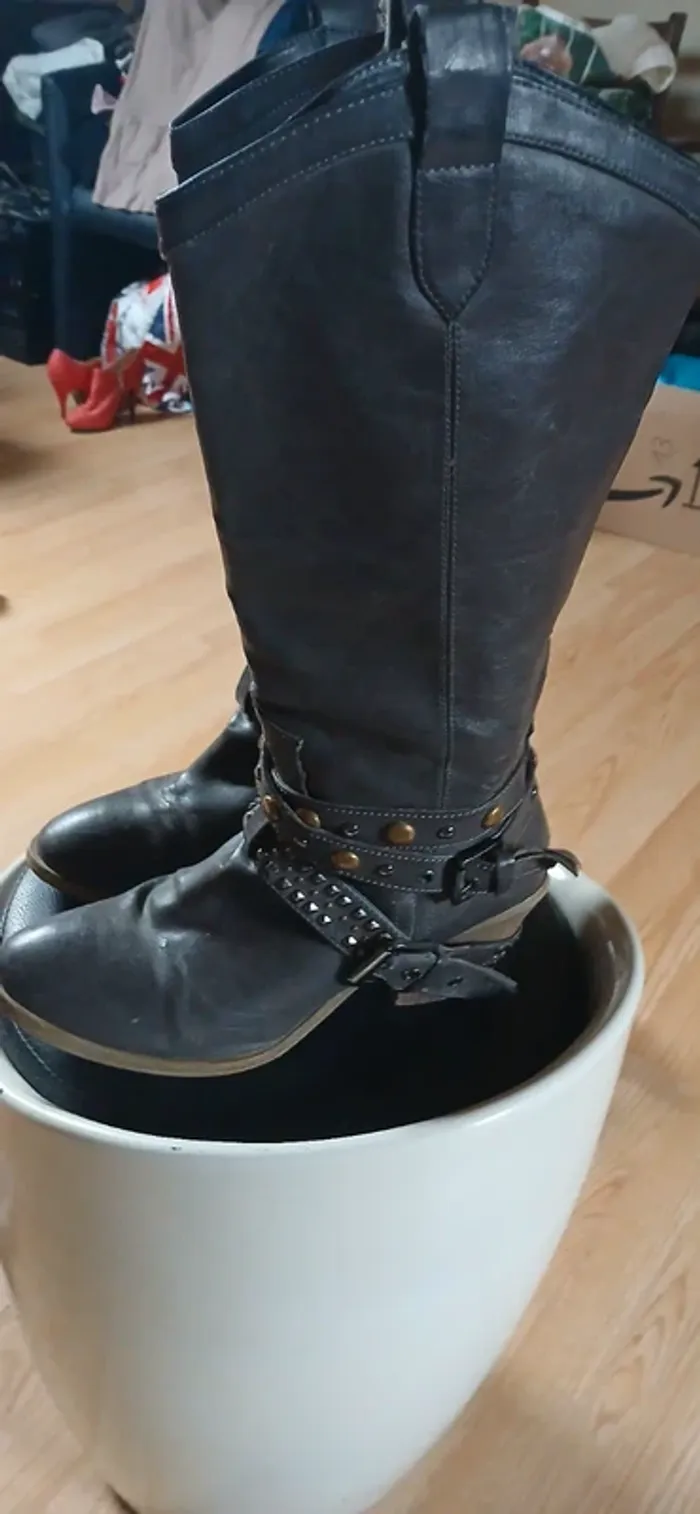 Botte gris foncé - photo numéro 5