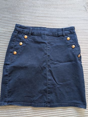 Jupe en jean foncé