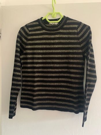 Pull noir et doré 👩🏼 Naf Naf