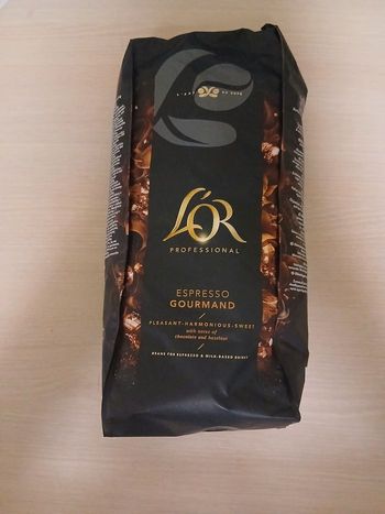 Cafe en grain 1 kg L,or professional espresso gourmand 