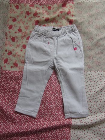 Jean gris clair 6 mois