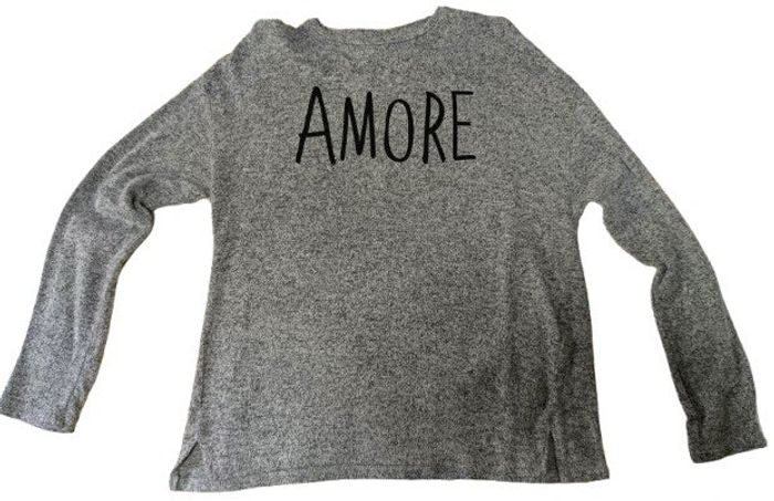 Tee-Shirt Enfant Fille - Doux Gris - (Taille 13/14 ans) - (Zara Kid)