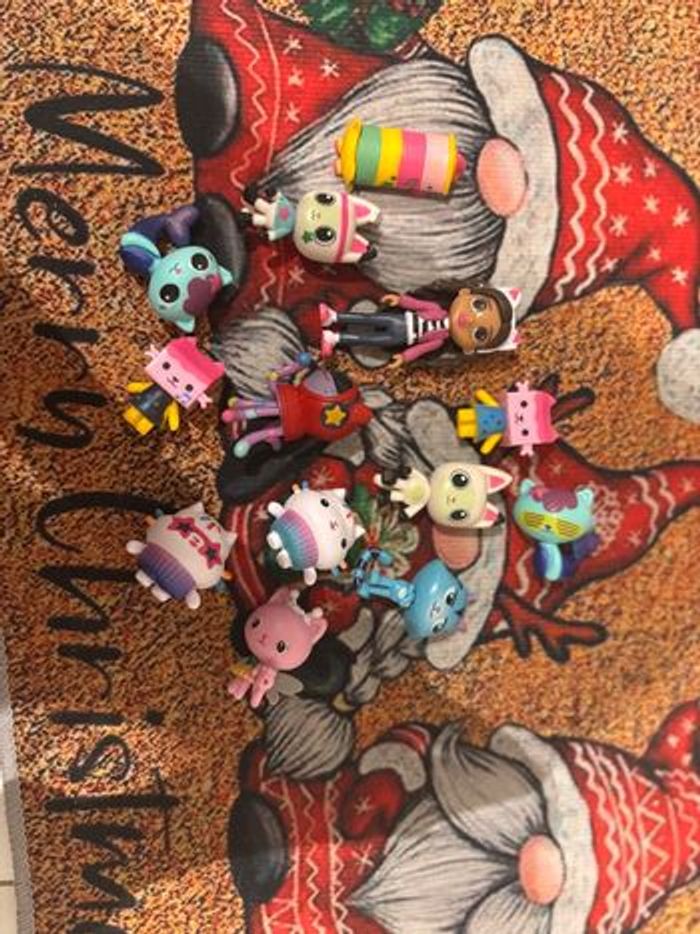 13 figurines gabby chat - photo numéro 2