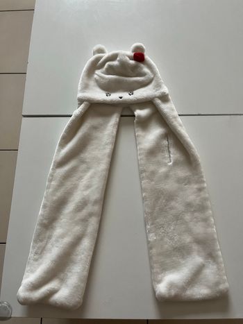 Bonnet écharpe fille