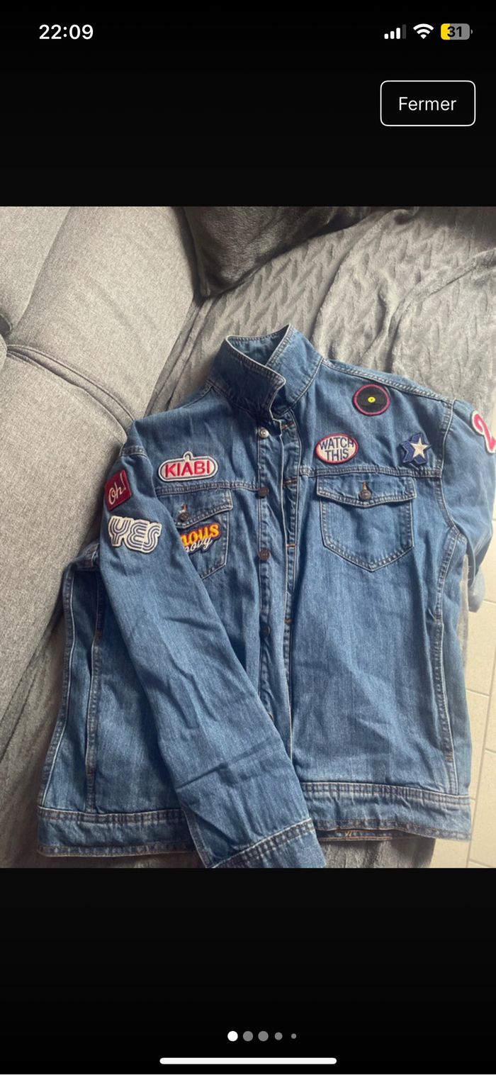 Veste en jean