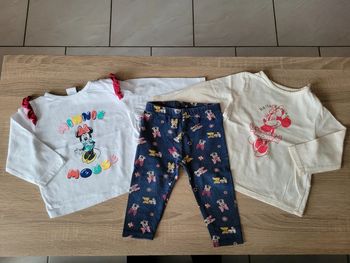 Ensemble fille Disney en 12 mois
