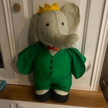 Peluche babar 60 cm