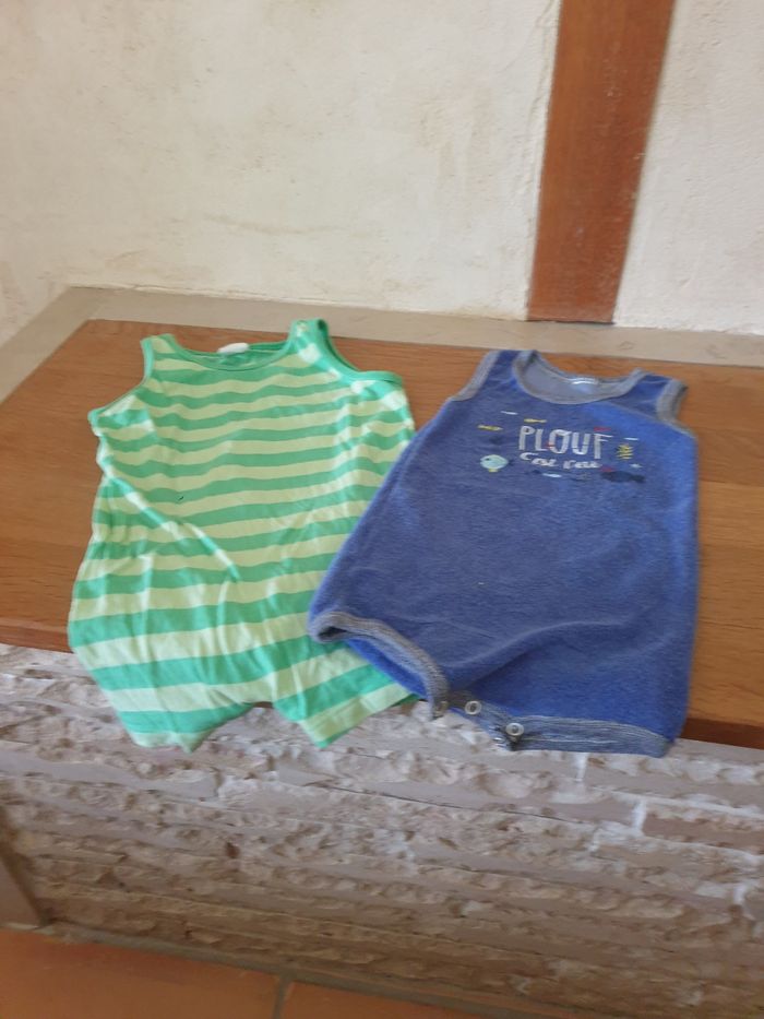 Deux bodies short été