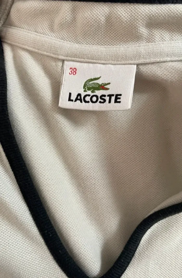 Robe sans manches Lacoste élégante – Taille 38 - photo numéro 6