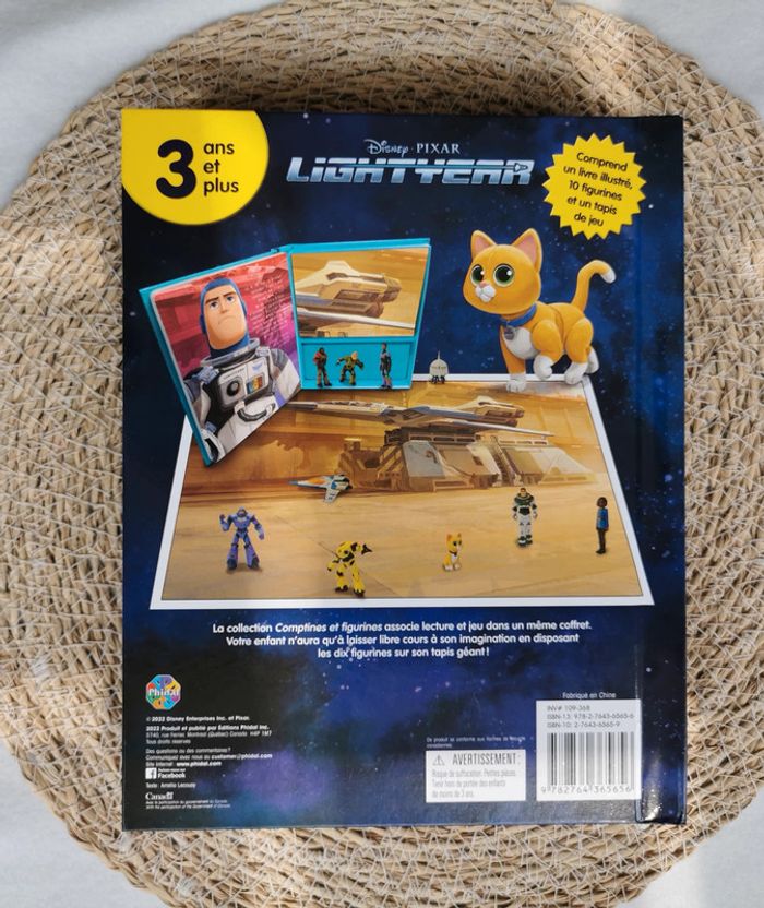 Livre 📙 Disney, comptines et figurines, buzz l'éclair, NEUF - photo numéro 3