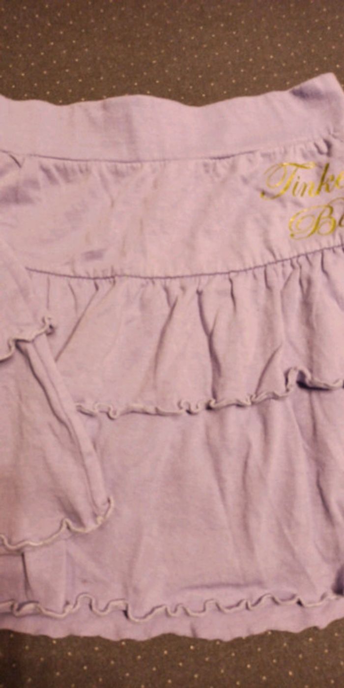 Jupe à volants la fée Clochette