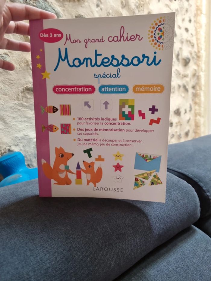 Cahier montessori
