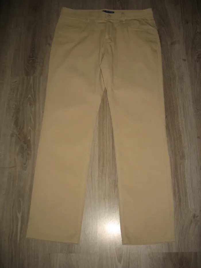 PANTALON DROIT BEIGE "JULES" - TAILLE 42 - n°03