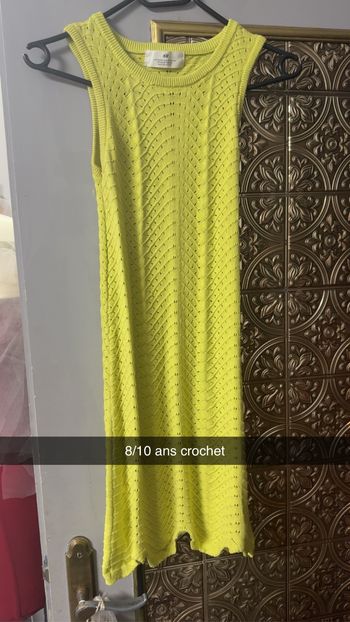 Robe en crocher  h&m