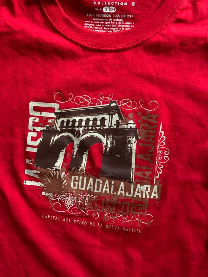 Tee shirt rouge original Mexique - photo numéro 2