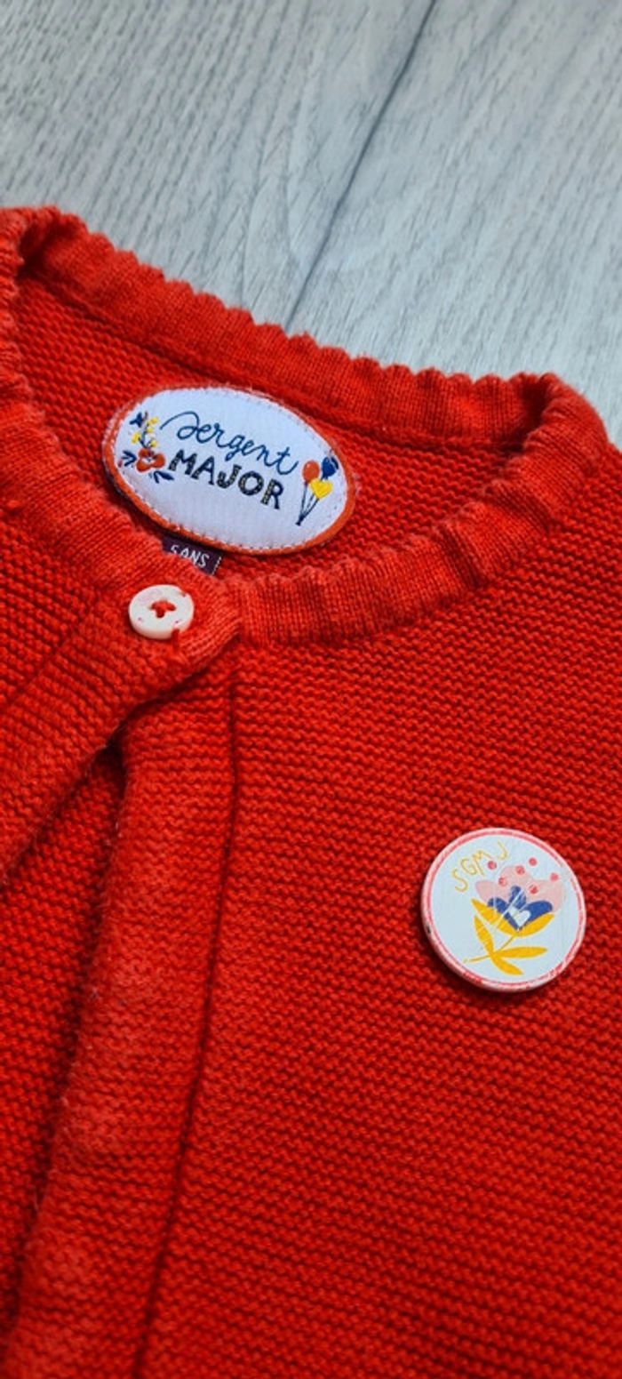 Gilet court Sergent Major Taille 5 ans - photo numéro 2