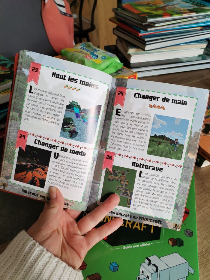 Livre 100 trucs et astuces minecraft - photo numéro 3