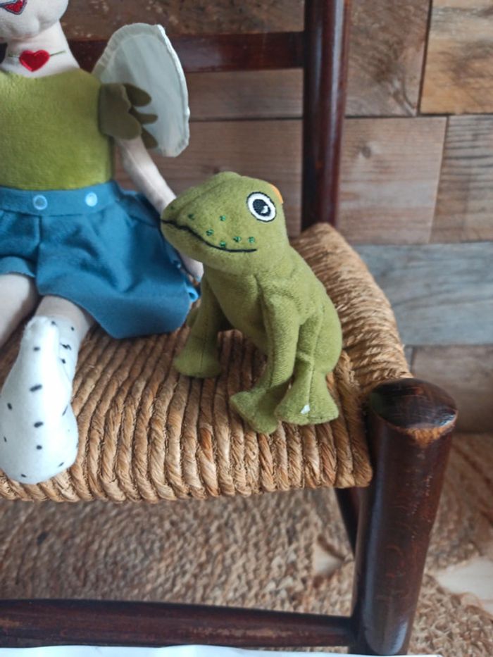 peluche ikea la fée et la grenouille tbe - photo numéro 3