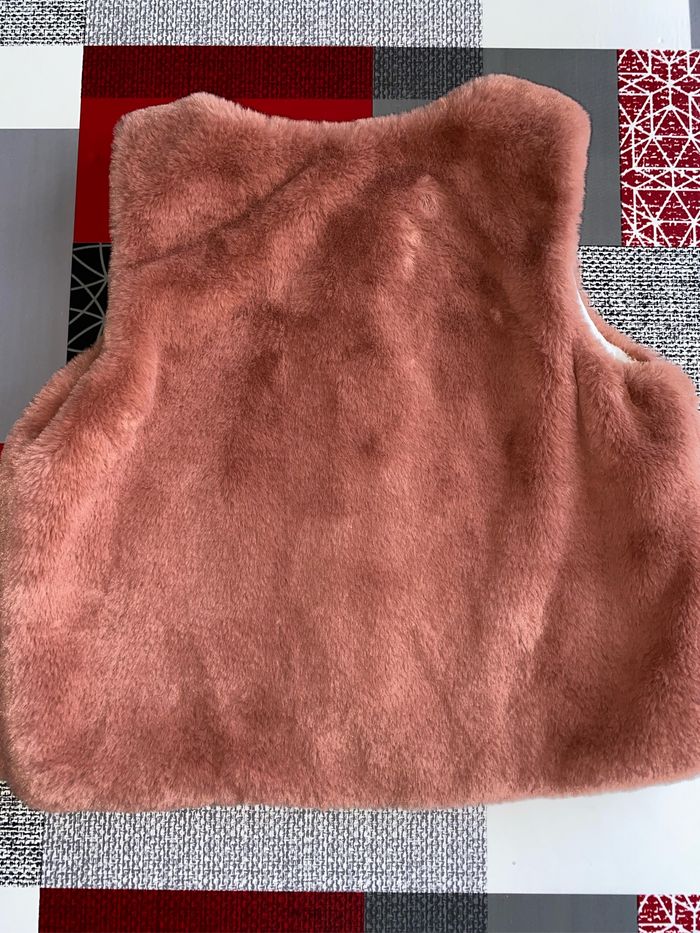 Gilet cardigan sans manches fille kiabi - photo numéro 3