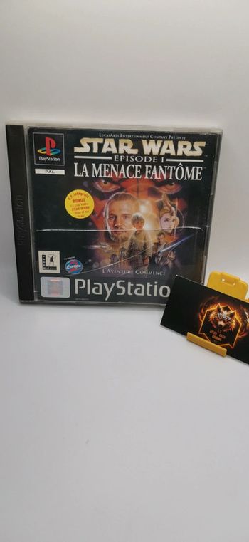 Jeu PS1 star wars la menace fantome