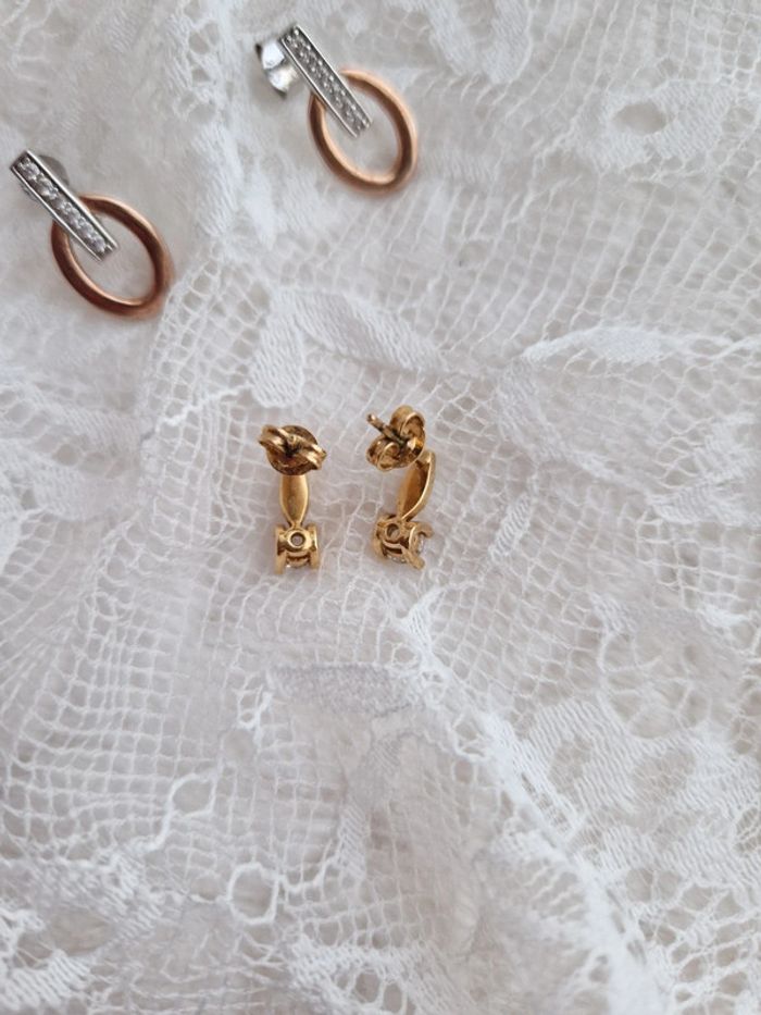 Lot boucles d'oreilles fantaisies - photo numéro 18