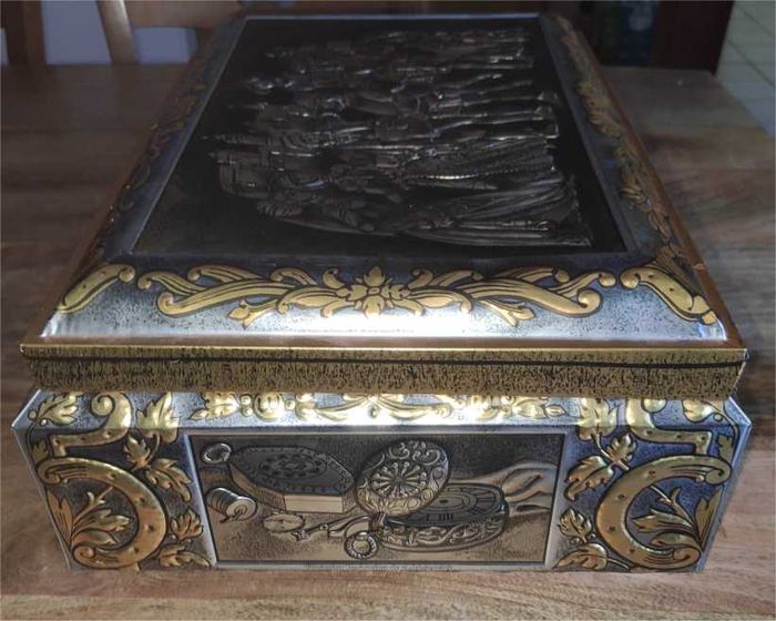 Boite métal E.Otto Schmidt Nurnberg - photo numéro 4