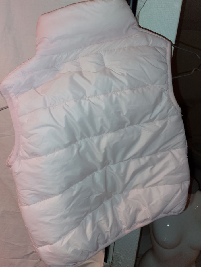 veste sans manche rose t 4ans - photo numéro 2