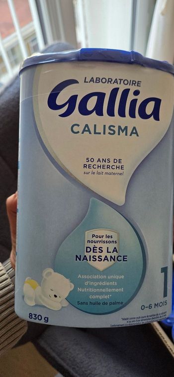 Lot de 2 Lait 1er age Gallia Calisa