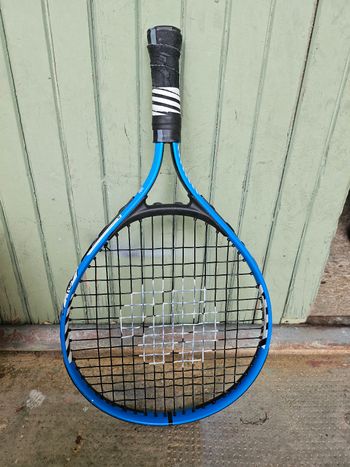 RAQUETTE DE TENNIS ENFANT EASY 17" BLEUE
