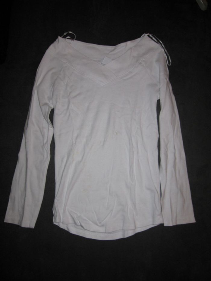 Top Camaïeu 36 Blanc Femme