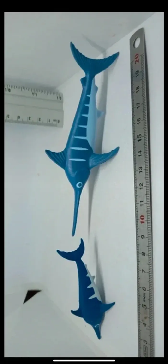 Poissons espadon adulte et bébé playmobil - photo numéro 3