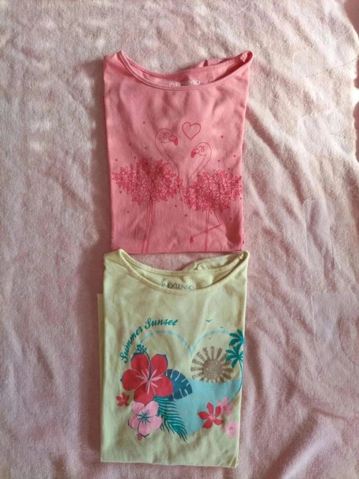 Lot 2 tee shirt 12ans