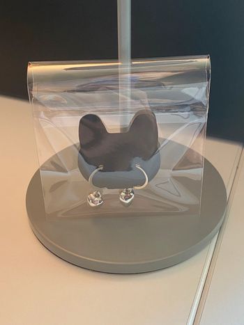 Boucles d’oreille coeur