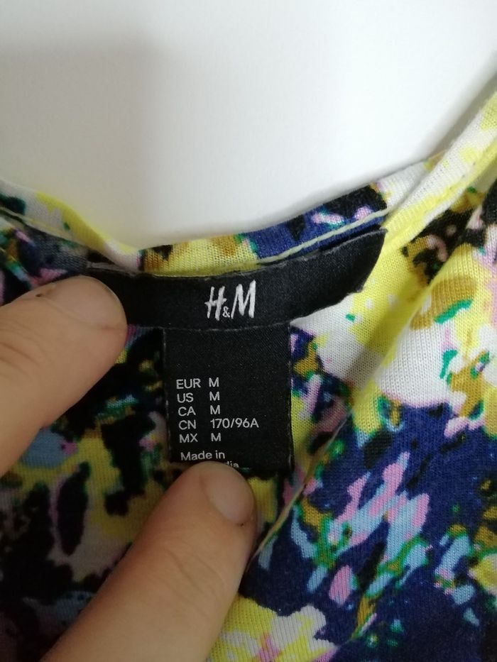 Débardeur fleuri femme T38 H&M - photo numéro 3