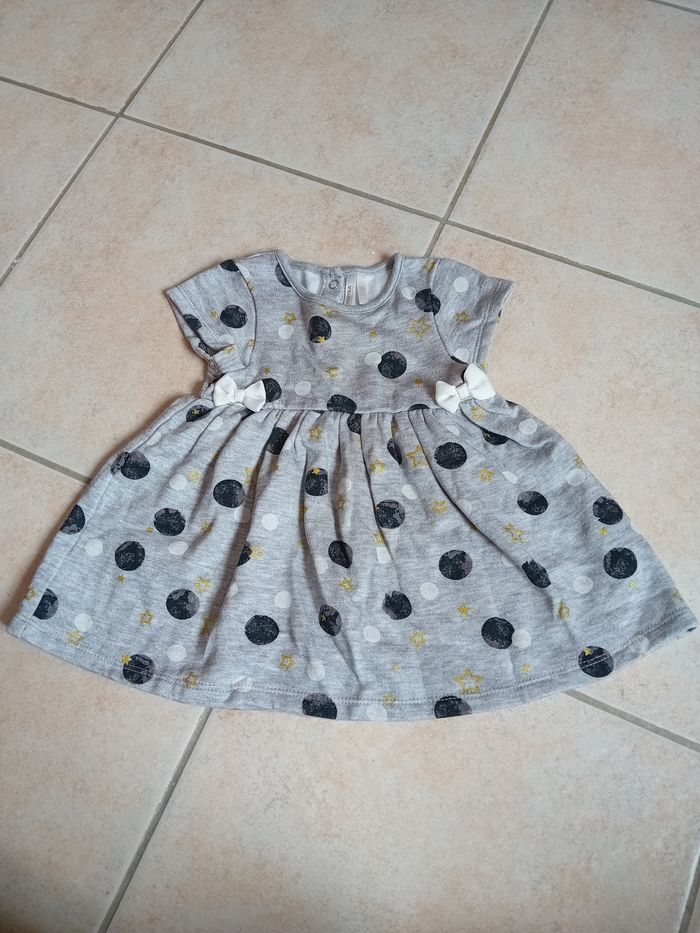 Robe à pois 12 mois Orchestra