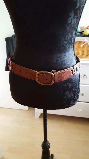 Ceinture cuir marron