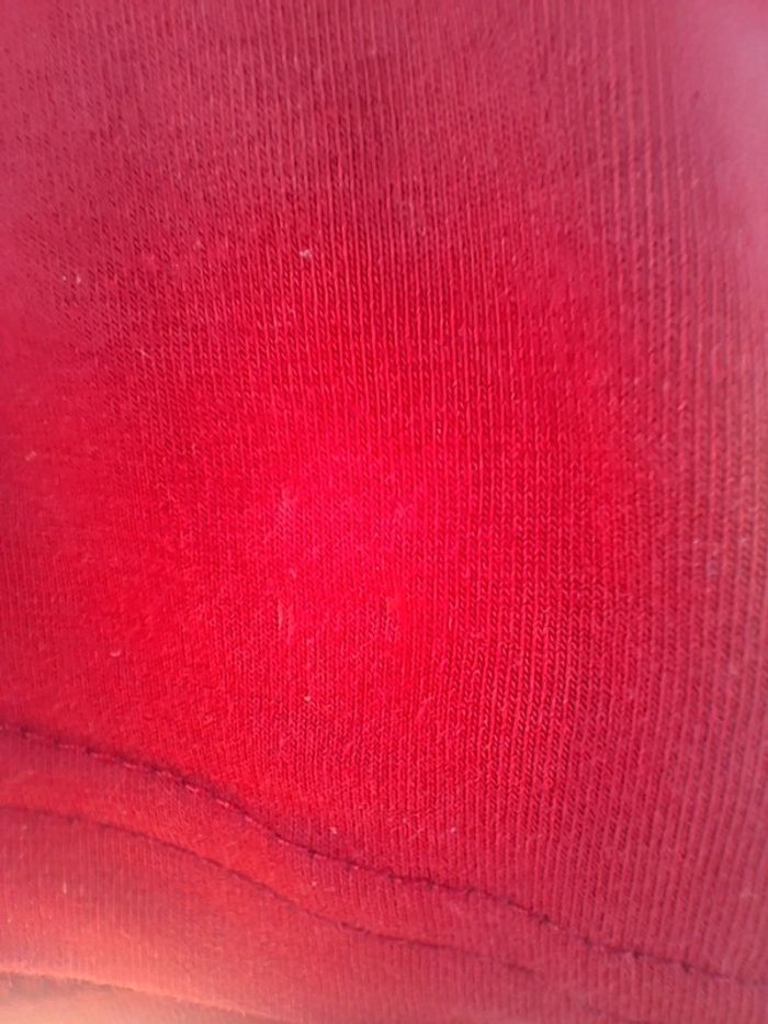 T shirt Maxway Jeans rouge et bleu - photo numéro 5