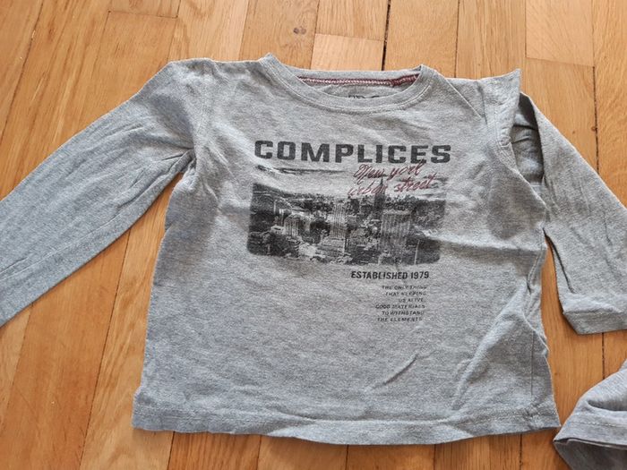 Lot 2 T-shirts Complices (2/3A) - photo numéro 2