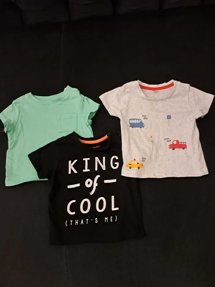 Lot de 3 t-shirts - photo numéro 2