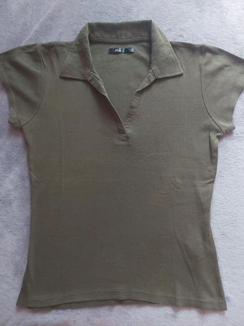 Polo Kaki Femme
