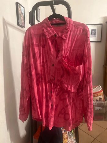 Chemise rose