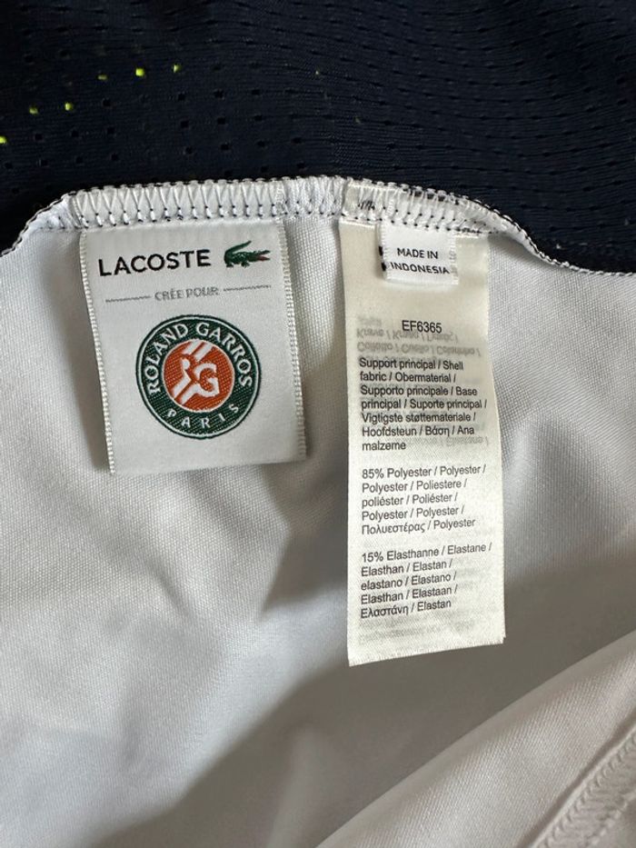 Robe Lacoste Roland Garros T:38 - photo numéro 8