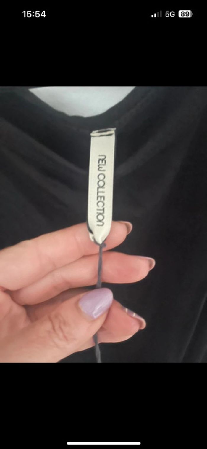 Élégance simple - robe noire neuve taille unique - photo numéro 4