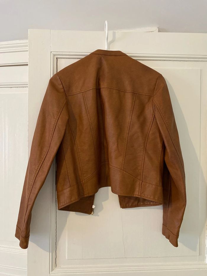 Veste / perfecto marron camel cache cache - photo numéro 6