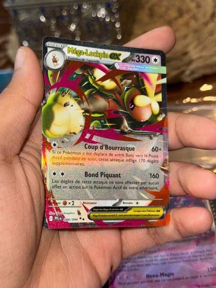 Pokémon Méga-Lockpin EX 084/094 Flammes fantasmagoriques - ME.02 - photo numéro 2