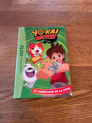 Livre La bibliothèque verte Yo-Kai Watch Le carrefour de la peur numéro 2