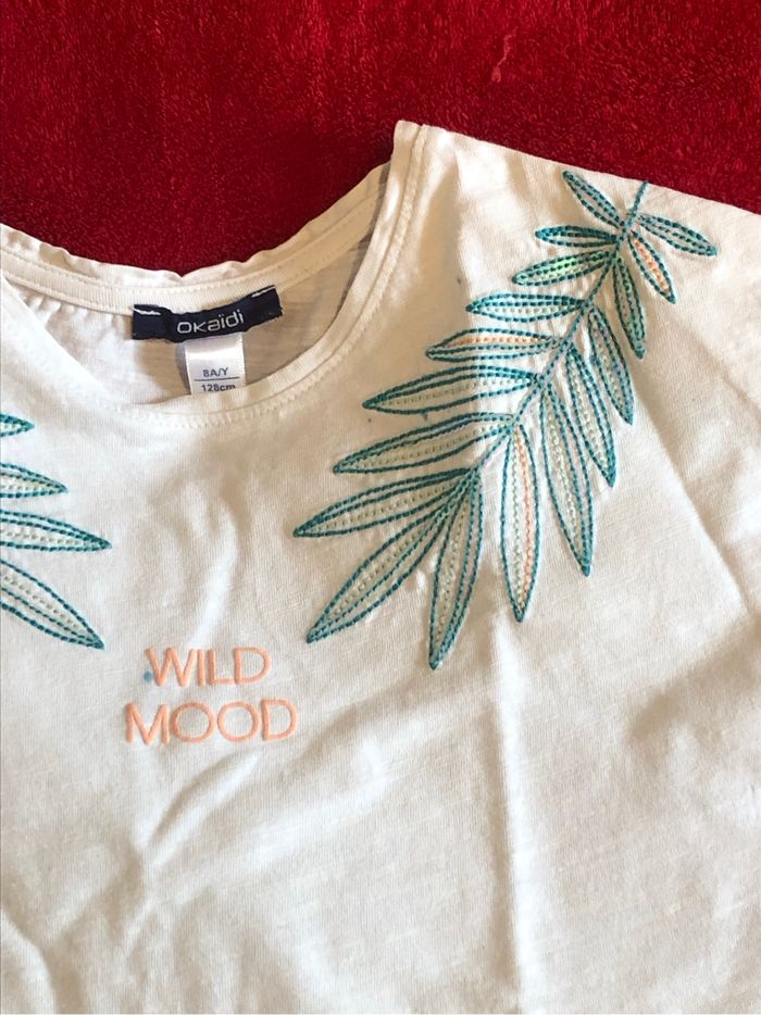 T-shirt feuilles - photo numéro 2