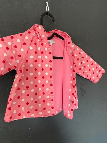 Imper fille doublé coton 67 cms