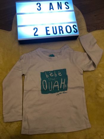 Tee shirt TAo 3 ans