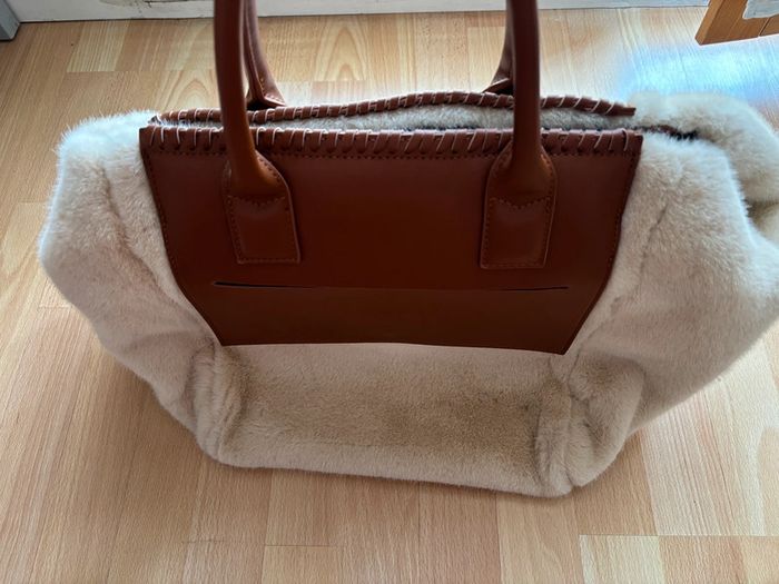 Sac cabas Vanessa Wu camel - photo numéro 2